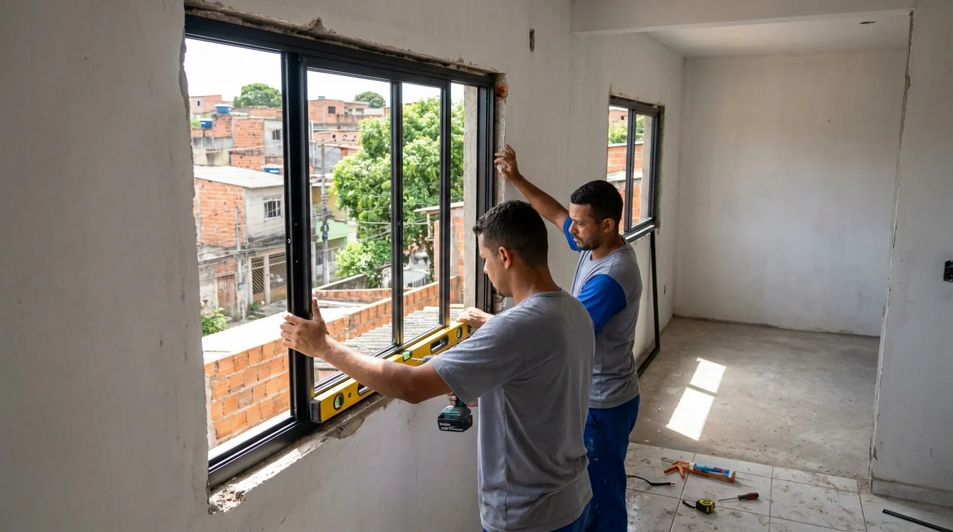 Produção de Portas e Janelas em Limeira‑SP