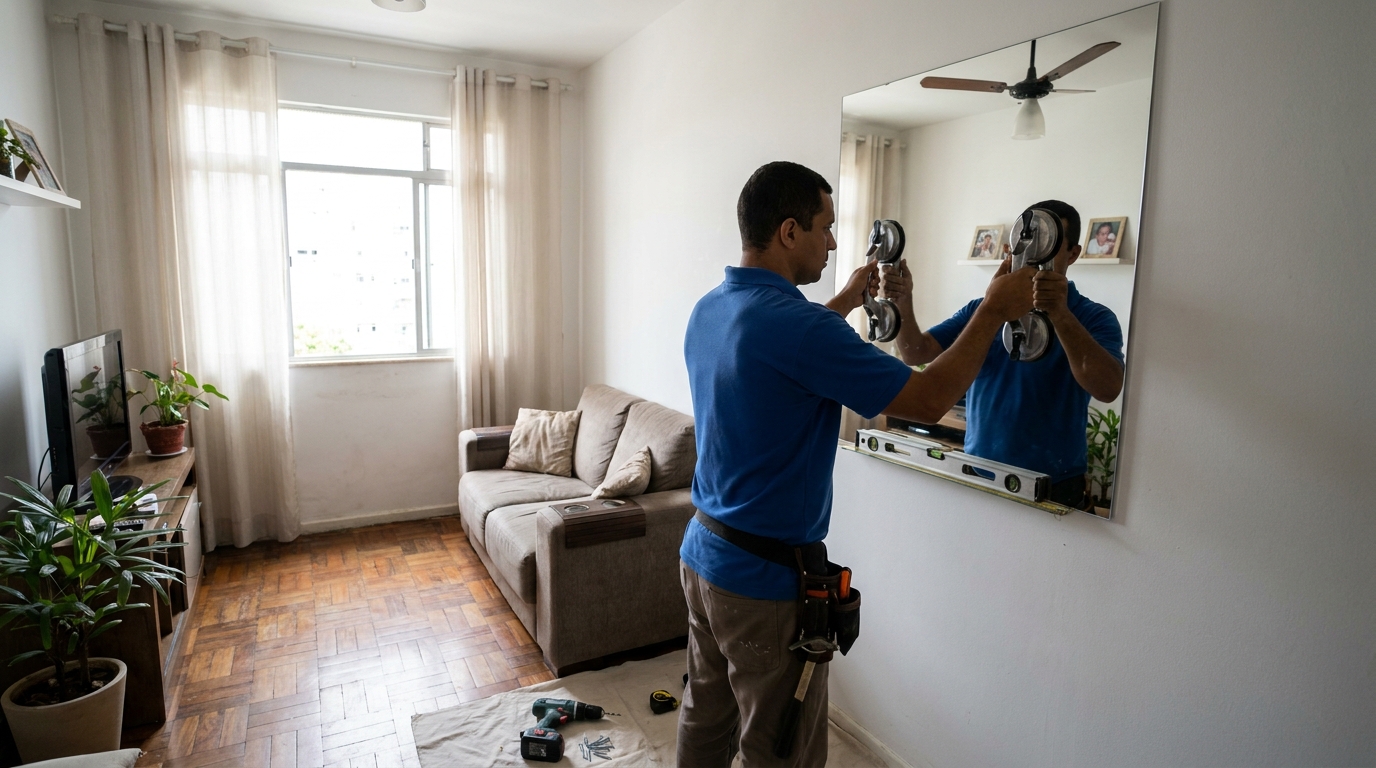 Revestimento Espelhado no Jardim Milenium, Limeira‑SP